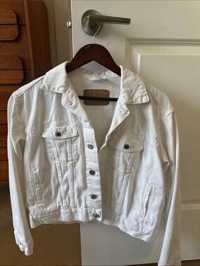 White Denim Jacket